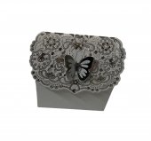 Cutii Cadou Carton Pentru Marturii Cufar Fluture 25/set