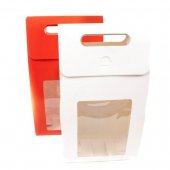 Cutii Din Carton Cu Fereastra Transparenta Mari12/Set