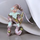 Decoratiune Brad Elf Roz 30cm