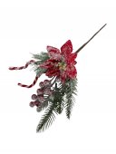 Decoratiune Craciun Crenguta Cu Brad,Floarea Craciunului,Acadea 10/Set