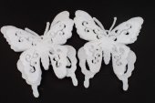 Decoratiune Craciun Fluturi Plastic 2/Set