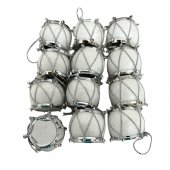 Decoratiune Craciun Tobite Albe 12/Set