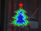 Decoratiune LED brad, multicolor