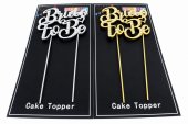 Decoratiune Tort Din Metal Cu Stras Bride To Be
