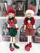 Elf decorativ de Craciun 60 cm
