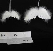 Aripi de inger decorative 12 cm 12/set