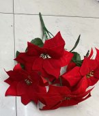 Buchet de flori de Craciun artificiale