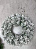 Coronita de Craciun ninsa 30cm
