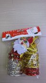 Ornamente clopotei cu Mos Craciun