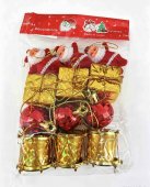 Ornamente de brad mici in punga