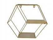 Etajera De Perete Hexagon