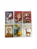 Felicitari De Craciun Cu Plic 6/Set
