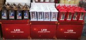 Felinar decorativ cu lumina 12 cm 12/set