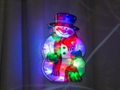 Figurina luminoasa om de zapada, multicolor
