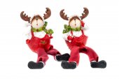 Figurina Reni Cu Picioare Textil 2/Set