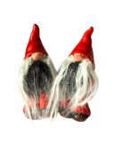 Figurine Craciun Din Ceramica Gnomi 2/Set