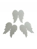 Figurine De Craciun Din Lemn Aripi Inger 10/Set
