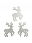 Figurine De Craciun Din Lemn Ren 10/Set