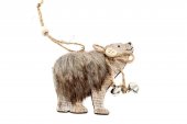 Figurine De Craciun Din Lemn Urs 12/Set