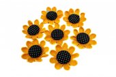 Floarea Soarelui Din Textil Decorativa 25/Set