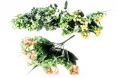 Flori Artificial Buchet Bobite Mari Brumate Si Frunze