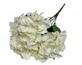 Buchet 5 Hortensii Artificiale Ivory 0302