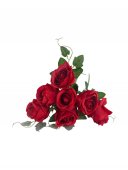 Flori Artificiale Buchet 7 Trandafiri Rosu