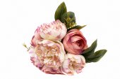 Flori Artificiale Buchet 7Bujori Roz