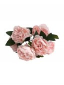 Flori Artificiale Buchet 7Bujori Somon