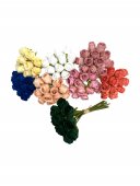 Flori Artificiale Buchet Boboci De Trandafir 12/Set