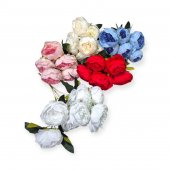 Flori Artificiale Buchet Bujori 7 Flori
