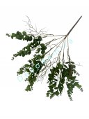 Flori Artificiale Buchet Eucalipt Cu Moate Si Radacini