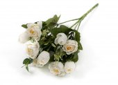 Flori Artificiale Buchet Ranunculus Alb Pal 2/set