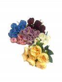 Flori Artificiale Buchet Trandafiri Englezesti