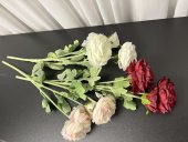 Flori Artificiale Bujori 3 Flori