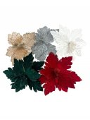 Flori Artificiale Craciunite Mare 10/Set