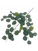 Flori Artificiale Creanga Eucalipt Frunze Rotunde Verde Prafuit