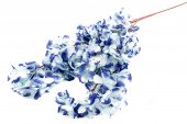Flori Artificiale De Cires Bleu Cu Albastru