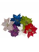 Flori Artificiale Floarea Craciunului Mare 12/set