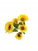 Flori Artificiale Floarea Soarelui Cu 5 Flori 2/set