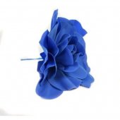 Flori Artificiale Trandafir 60cm Latex Albastru