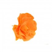 Flori Artificiale Trandafir 60cm Latex Portocaliu