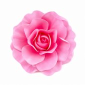 Flori Artificiale Trandafir Latex 30cm Roz