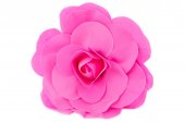 Flori Artificiale Trandafiri Latex Roz Inchis 30cm
