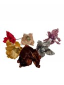 Flori Craciun Magnolii Paiete 10/set