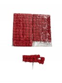 Flori Din Latex 144/set 2 cm Rosu