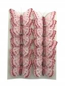 Fluturi Decorativi Din Pene Colorate Roz Cu Sclipici 12/set