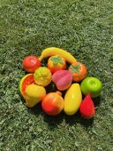 Fructe Polistiren Diferite 12/set