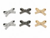 Funde Strasuri Cu Nod h2,5x4,5cm 10/set