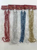 Ghirlanda cu margele pentru brad 1.8 m 12/set